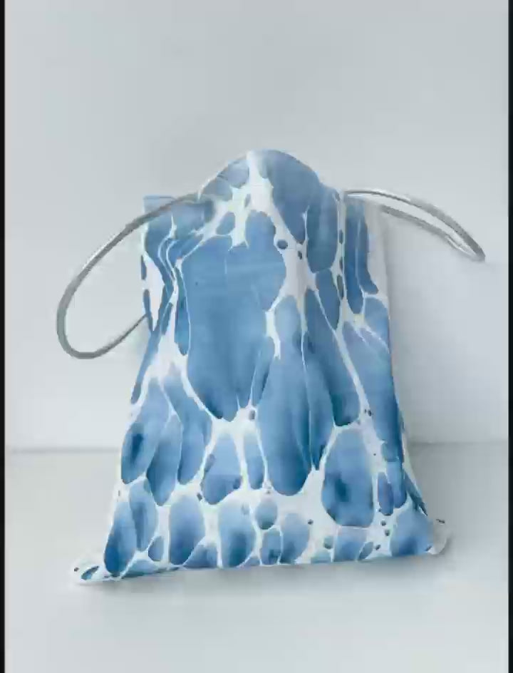 Aqua - Float Painting Craft Tote Bag