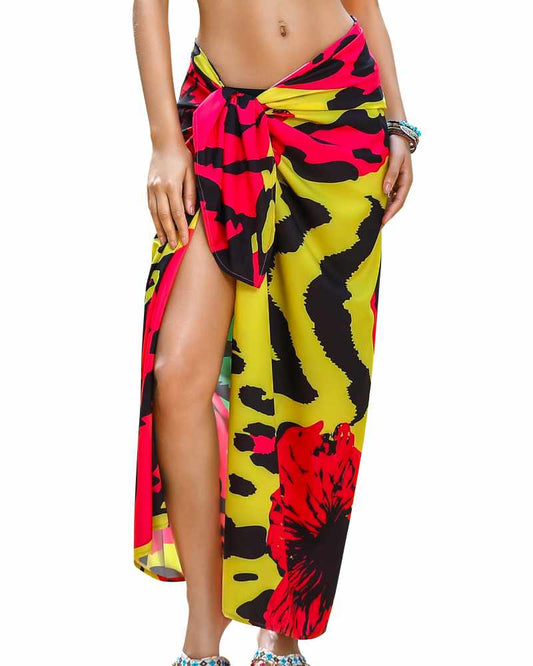 Pattern beach wrap sarong 05