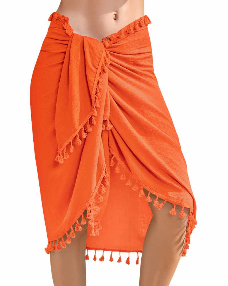 Tassel Sarong Multi-Color Short