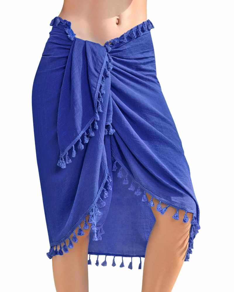 Tassel Sarong Multi-Color Short