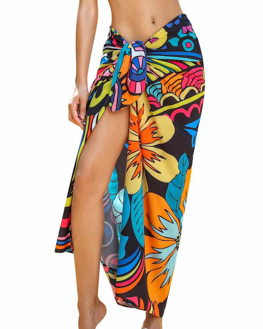 Pattern beach wrap sarong 08