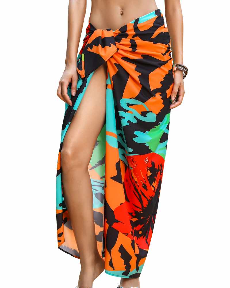 Pattern beach wrap sarong 03